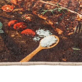 Keukenmat wasbaar 60x180 cm meerkleurig 6