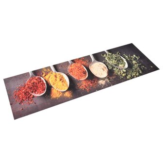 Keukenmat wasbaar Spoons 45x150 cm 2