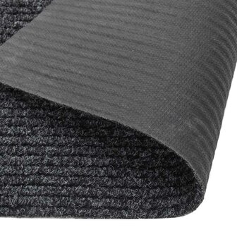 Droogloopmat 100x100 cm antracietkleurig 5