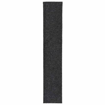 Droogloopmat 100x500 cm antracietkleurig 1