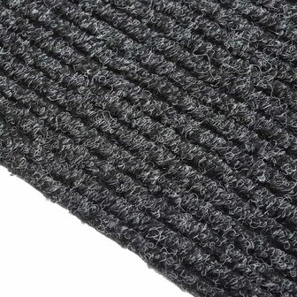 Droogloopmat 100x500 cm antracietkleurig 2