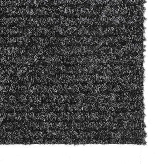 Droogloopmat 100x500 cm antracietkleurig 4