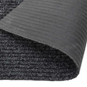 Droogloopmat 100x500 cm antracietkleurig 6