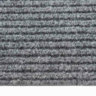 Droogloopmat 100x250 cm grijs 4