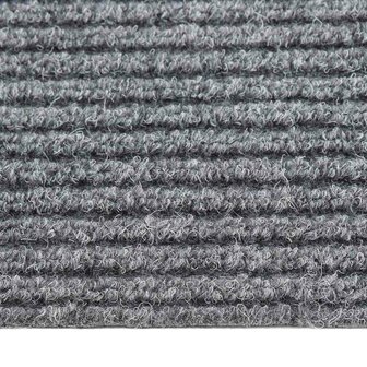 Droogloopmat 100x400 cm grijs 5