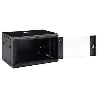 Netwerkkast voor aan de muur 6U 19&amp;quot; IP20 600x450x350 mm 2