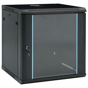 Netwerkkast voor aan de muur 12U 19&amp;quot; IP20 600x600x640 mm 1