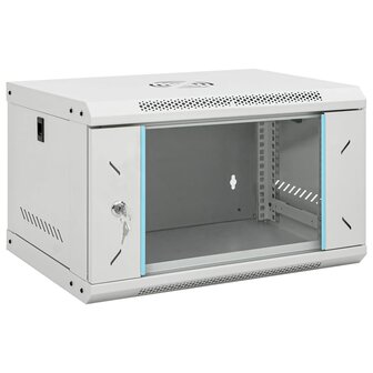 6U Wandgemonteerde Netwerkkast 19&amp;quot; IP20 53x40x30 cm 1