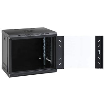 9U Wandgemonteerde Netwerkkast 19&amp;quot; IP20 53x40x45 cm 2