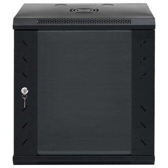 Netwerkkast wandgemonteerd 12U 19&amp;quot; IP20 53x40x60 cm 3