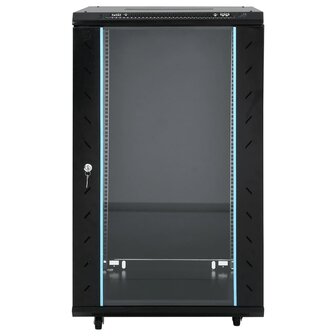Netwerkkast met draaiwieltjes 18U 19&amp;quot; IP20 60x60x100 cm 3