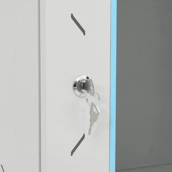 Netwerkkast met draaiwieltjes 18U 19&amp;quot; IP20 60x60x100 cm 7
