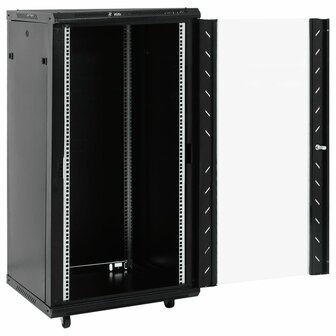 22U Netwerkkast met Draaipoten 19&amp;quot; IP20 60x60x120 cm 2