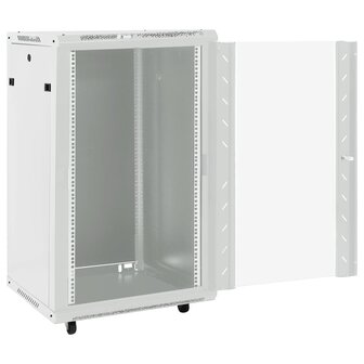 Netwerkkast 18U 19&amp;quot; IP20 60x60x100 cm grijs 2