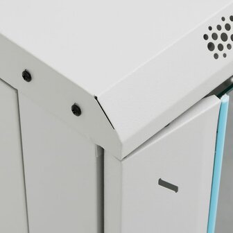 Netwerkkast 18U 19&amp;quot; IP20 60x60x100 cm grijs 6