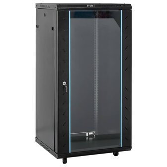 Netwerkkast 22U 19&amp;quot; IP20 60x60x120 cm zwart 1