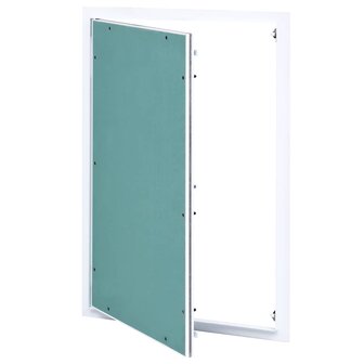Toegangspaneel met aluminium frame en gipsplaat 300x600 mm 5