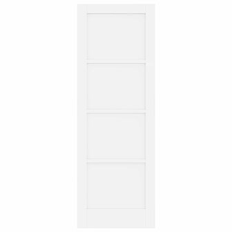 Binnendeur Wit 73,5 x 211 cm Multiplex 4