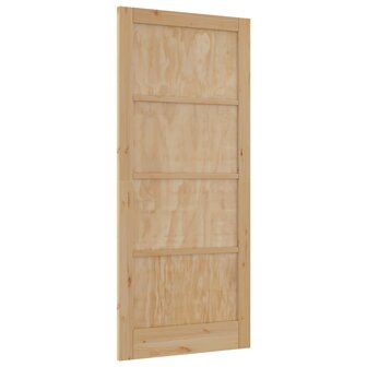 Binnendeur Naturel 93 x 211 cm Multiplex 6