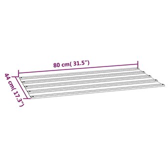 Dakpanelen 12 st 80x44 cm cortenstaal roestig 7