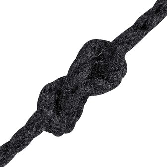 Jute Touw 4 Zwart 100% Tossa jute 3