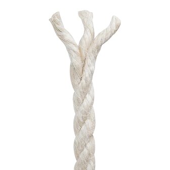 Jute Touw 6 Wit 100% Tossa jute 4