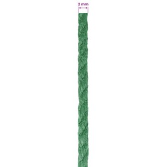 Jute Touw 2 pcs Groen 100% Tossa jute 5