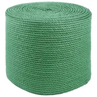 Jute Touw Groen 100% Tossa jute 1