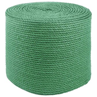 Jute Touw Groen 100% Tossa jute 1