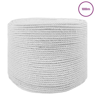 Touw 2 pcs Wit Katoen 2