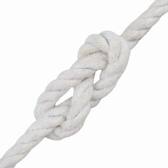 Touw 2 pcs Wit Katoen 3