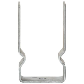 Grondankers 12 st 8x6x15 cm gegalvaniseerd staal zilverkleurig 3