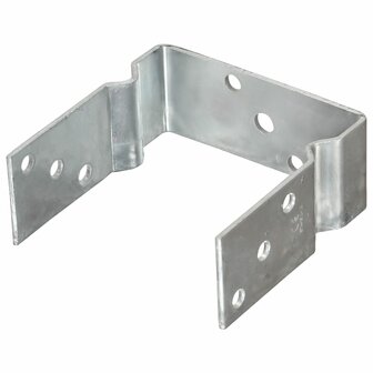 Grondankers 12 st 14x6x15 cm gegalvaniseerd staal zilverkleurig 2
