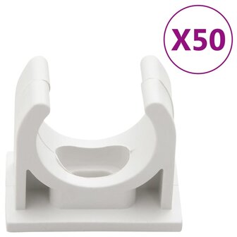 Kabelgoten met klemmen &amp;Oslash;25 mm 30 m PVC 4