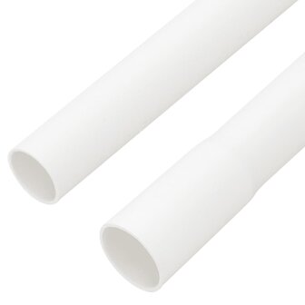 Kabelgoten met klemmen &amp;Oslash;25 mm 30 m PVC 6