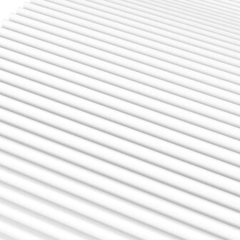 Schuimmatras hardheid H2 H3 120x210 cm wit 5