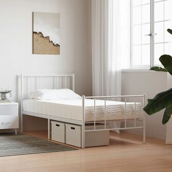 Schuimmatras hardheid H2 H3 80x220 cm wit 2