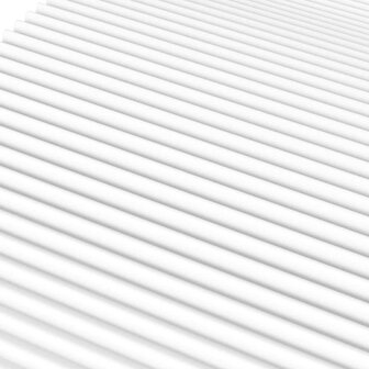 Schuimmatras hardheid H2 H3 80x220 cm wit 5
