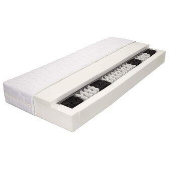 Matras 7 Zone 20 cm pocketvering H2 80x200 cm  3