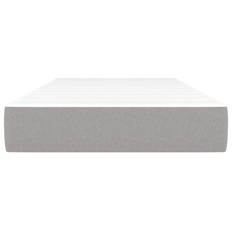 Pocketveringmatras voor kinderen medium 80x160 cm stof lichtgrijs 3