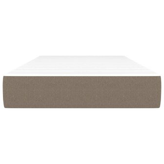 Pocketveringmatras voor kinderen medium 80x160 cm stof taupe 3