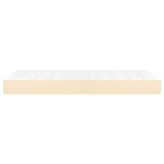 Pocketveringmatras voor kinderen medium 80x160 cm stof cr&amp;egrave;mekleurig 4