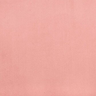 Pocketveringmatras voor kinderen medium 80x160 cm fluweel roze 6
