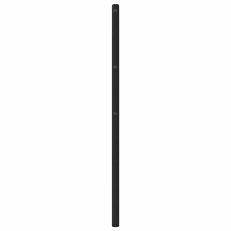 Vervangend hoofdbord 75 cm metaal zwart 5