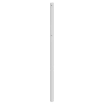 Vervangend hoofdbord 200 cm metaal wit 4