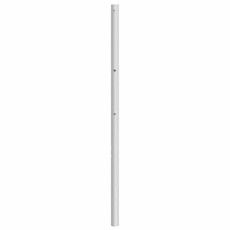 Vervangend hoofdbord 200 cm metaal wit 4
