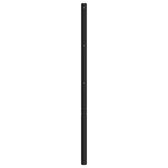 Vervangend hoofdbord 200 cm metaal zwart 4