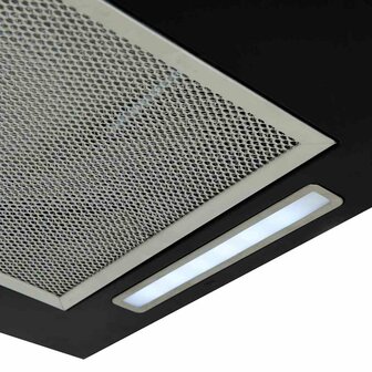 Afzuigkap voor kookeiland met aanraaksensor LCD gehard glas 6