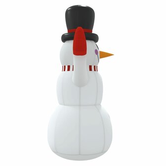 Sneeuwpop opblaasbaar met LED&amp;apos;s 120 cm 5