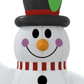 Sneeuwpop opblaasbaar met LED&amp;apos;s 120 cm 6